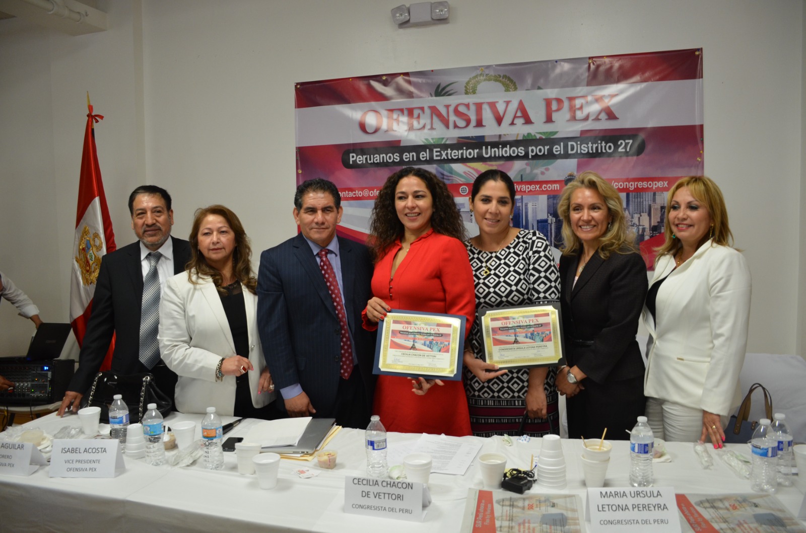Equipo de Ofensiva PEX apoyando el Distrito Electoral 27